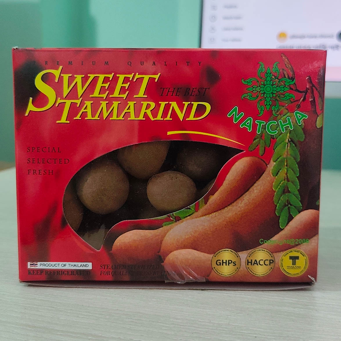 থাইল্যান্ডের মিষ্টি তেঁতুল-450gm (ফ্রেশ ও মিষ্টি)-1